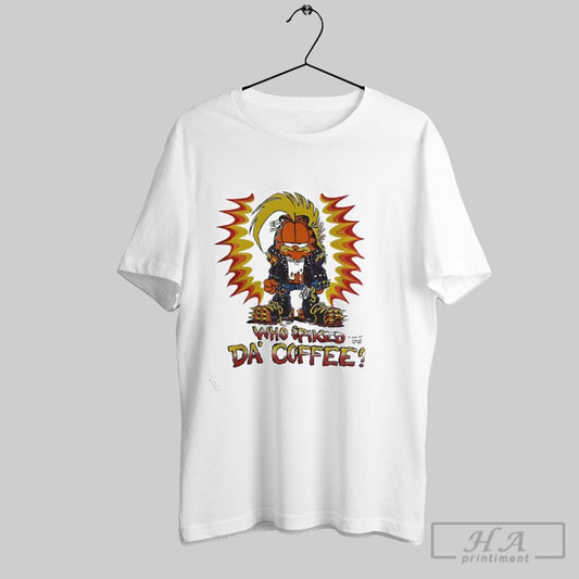 Official Garf Who Spiked Da Coffee - clothing by TeeHivey.com