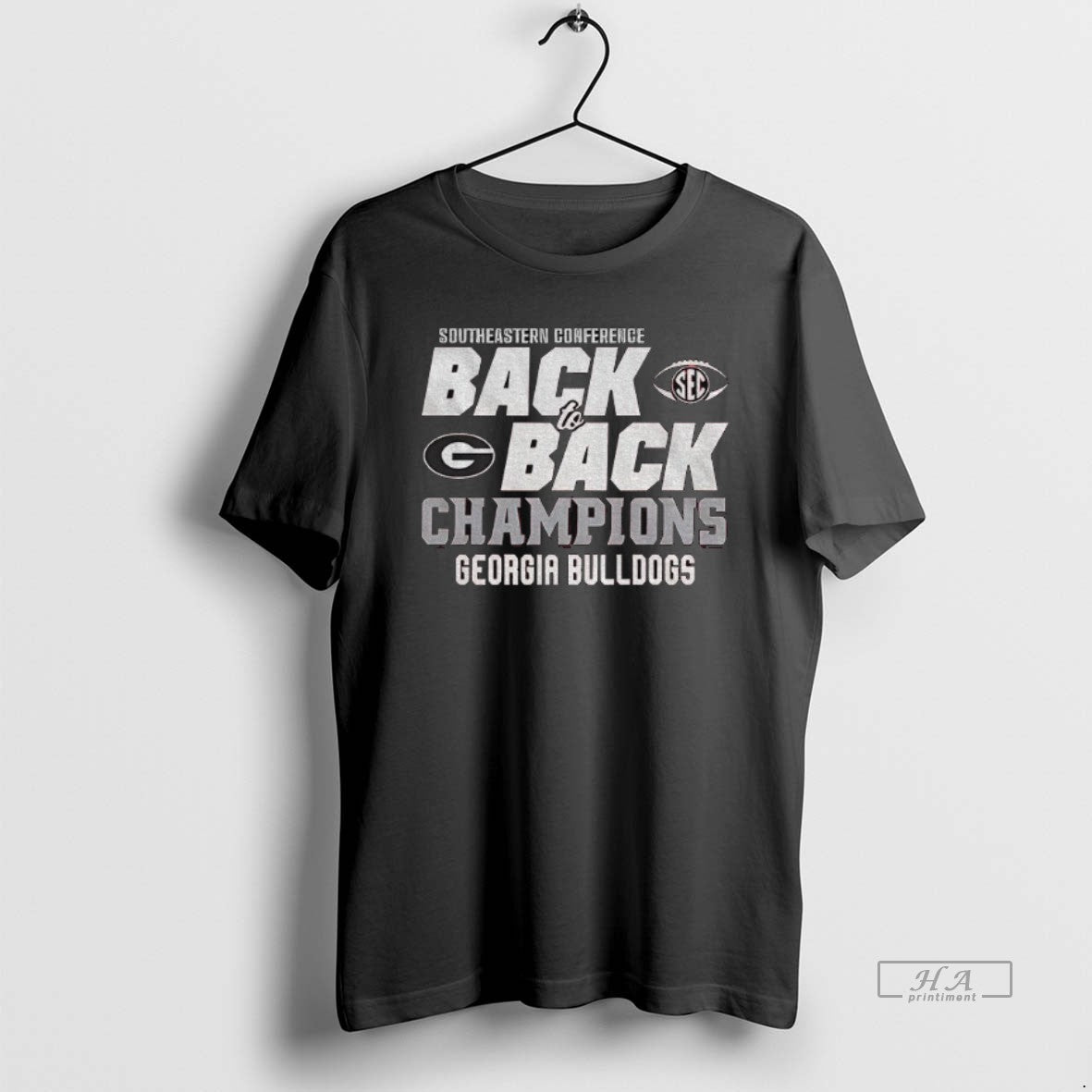 Official Georgia Bulldogs 2025 Sec Champions Back To Back - clothing by TeeHivey.com