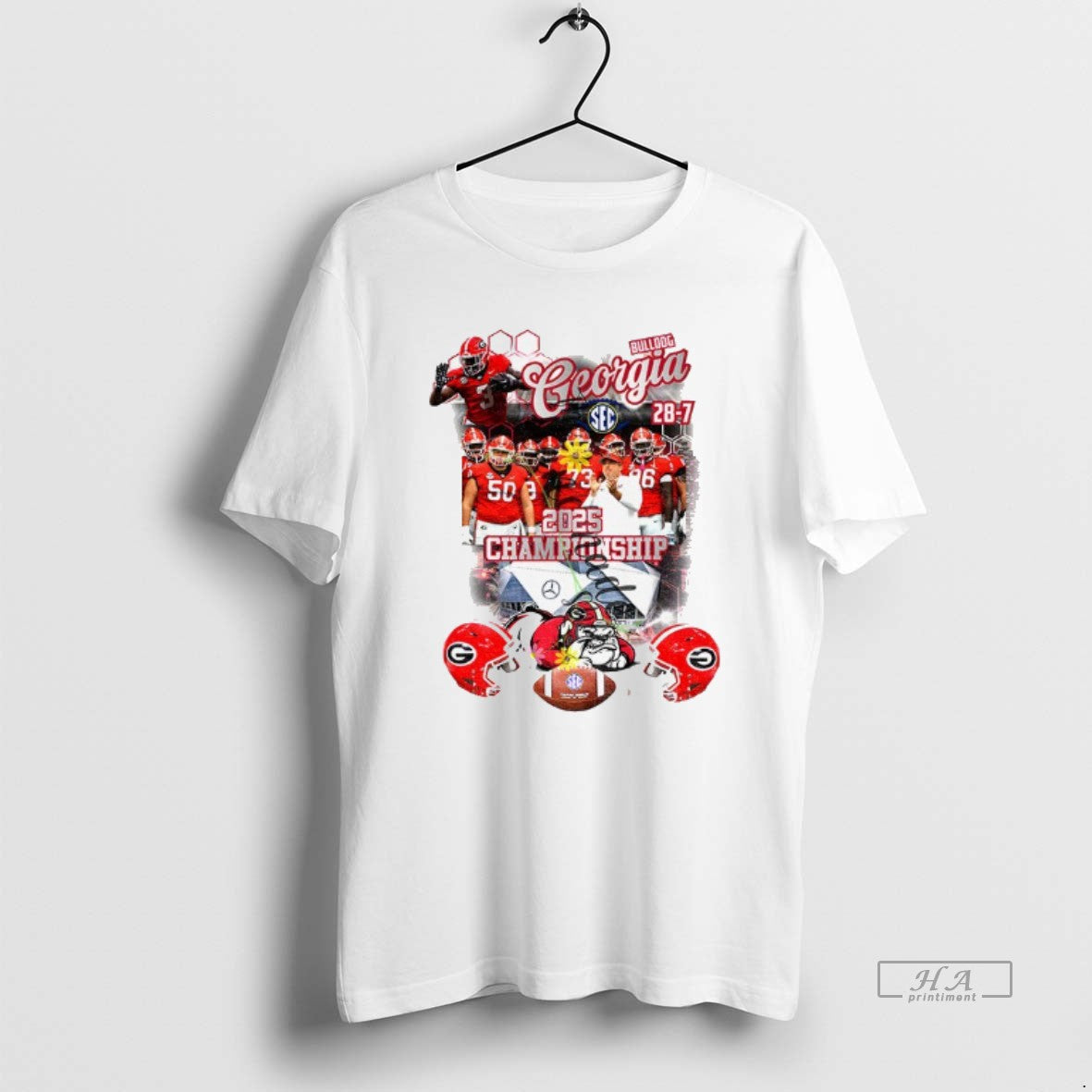 Official Georgia Bulldogs Football 2025 Sec Championship - clothing by TeeHivey.com