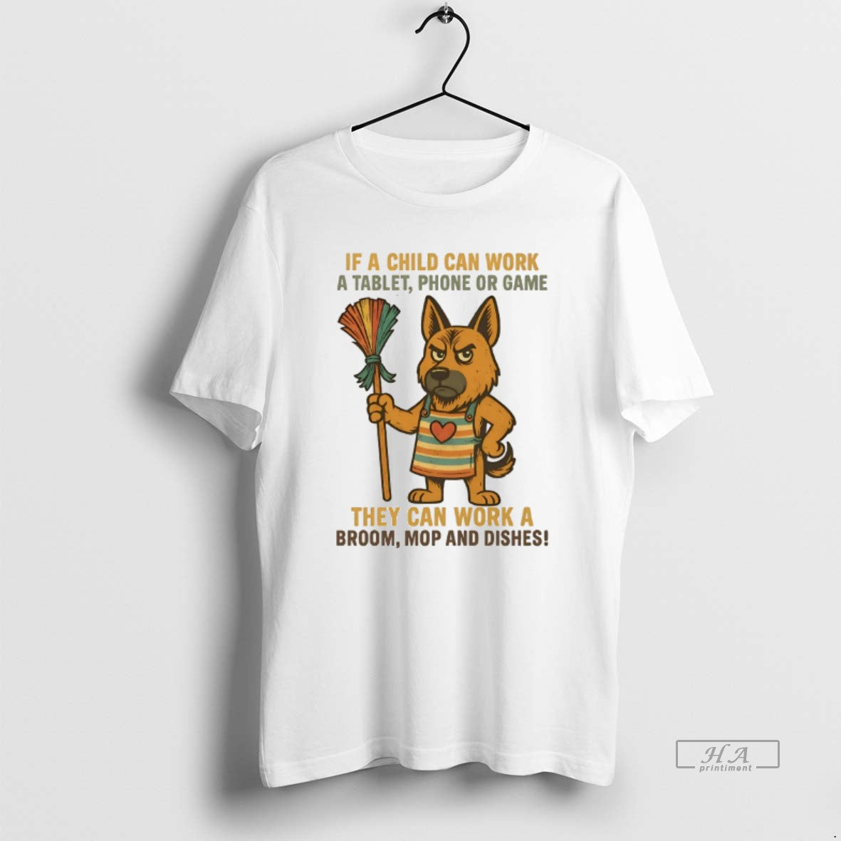 Official German Shepherd If A Child Can Work A Tablet Phone Or Game They Can - clothing by TeeHivey.com