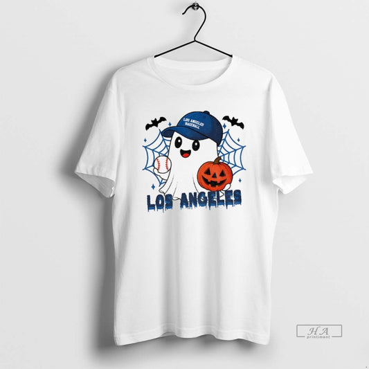 Official Ghost Los Angeles Dodgers Pumpkin Baseball Mlb 2025 - clothing by TeeHivey.com
