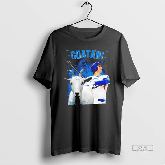 Official Goatani Shohei Ohtani Goat - clothing by TeeHivey.com