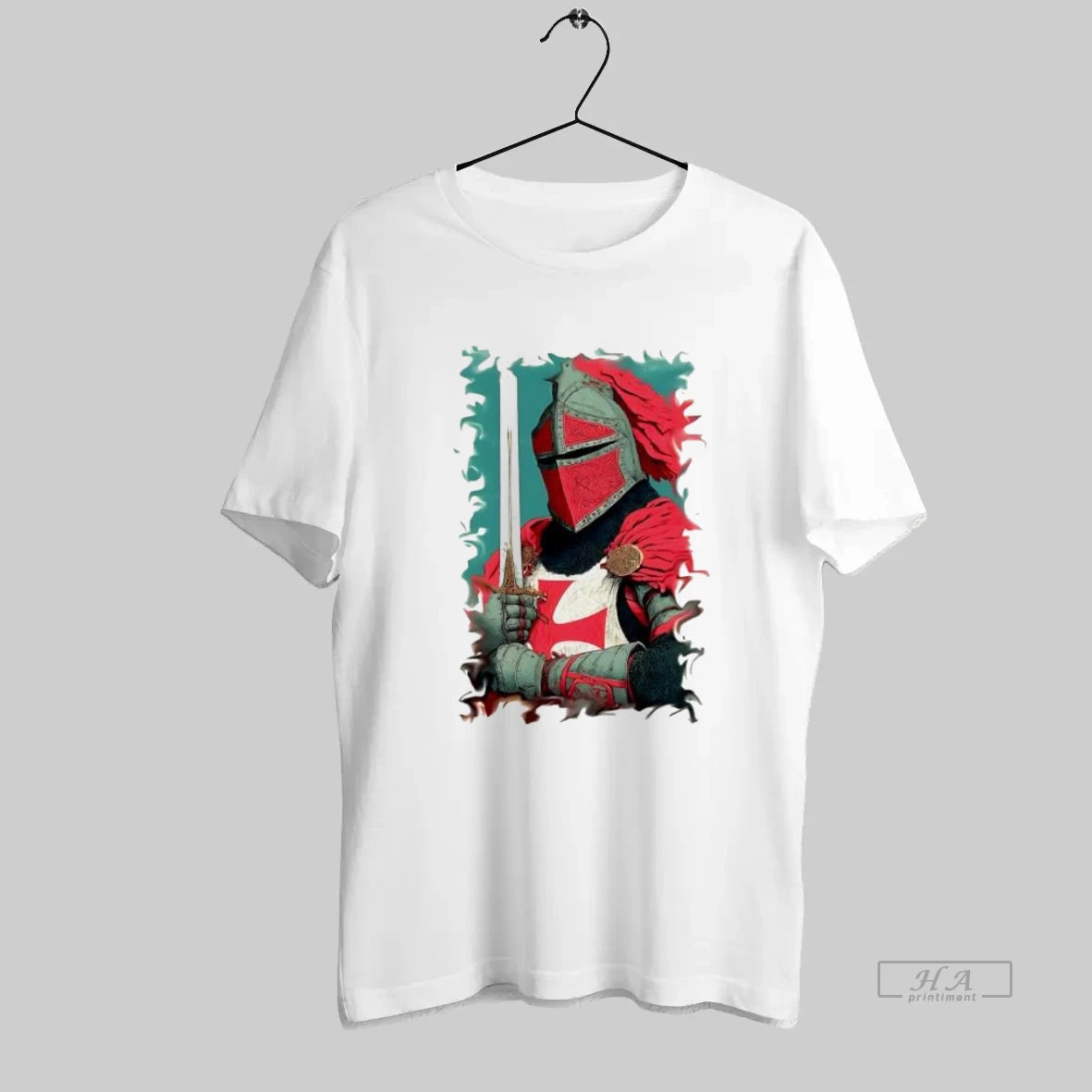 Official Gods Soldier Ancient Knight With Sword Retro - clothing by TeeHivey.com