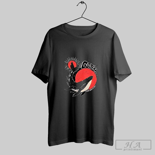 Official Gojira Flying Whales Space Humpback Whale Posters Black - clothing by TeeHivey.com