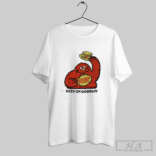 Official Golden Flake Keep On Gobblin - clothing by TeeHivey.com