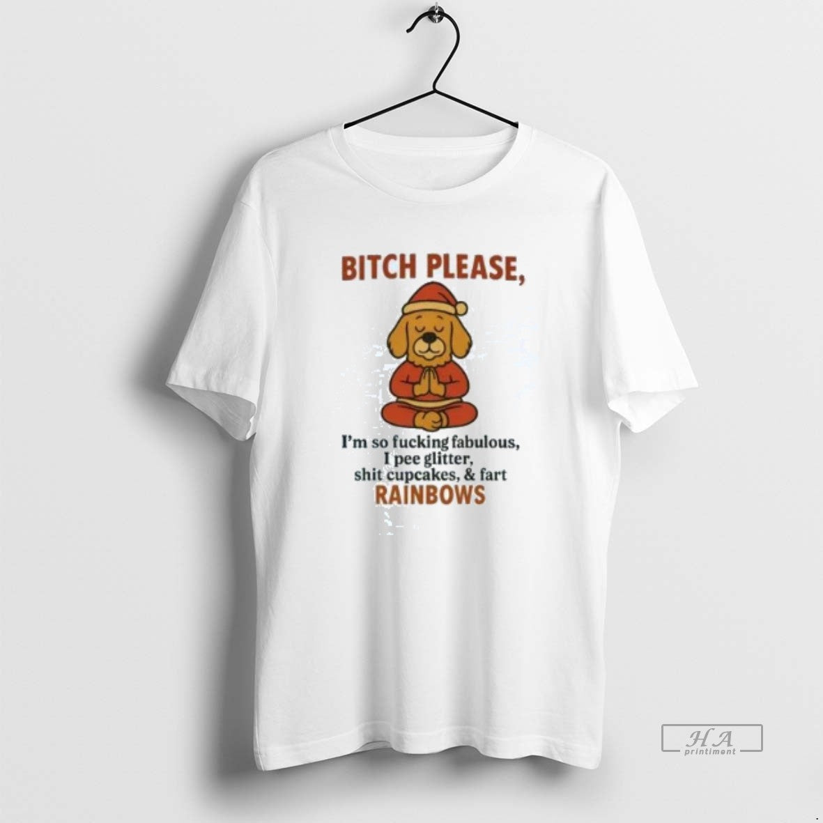 Official Golden Retriever Bitch Please Im So Fucking Fabulous Fart Rainbows Christmas - clothing by TeeHivey.com