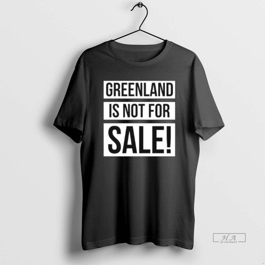 Official Greenland Is Not For Sale Text - clothing by TeeHivey.com