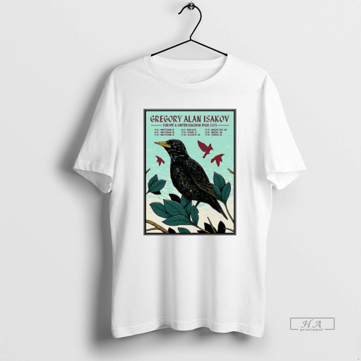 Official Gregory Alan Isakov Europe And Uk Tour 2025 - clothing by TeeHivey.com