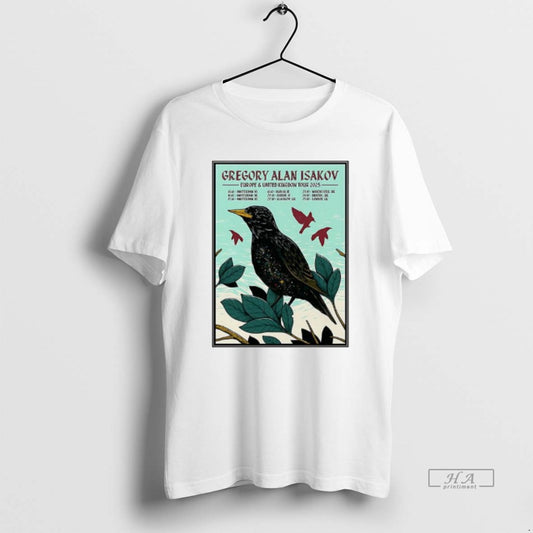 Official Gregory Alan Isakov Europe And Uk Tour 2025 - clothing by TeeHivey.com
