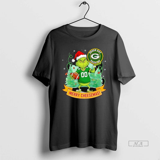 Official Grinch Green Bay Packers Merry Cheesemas - clothing by TeeHivey.com
