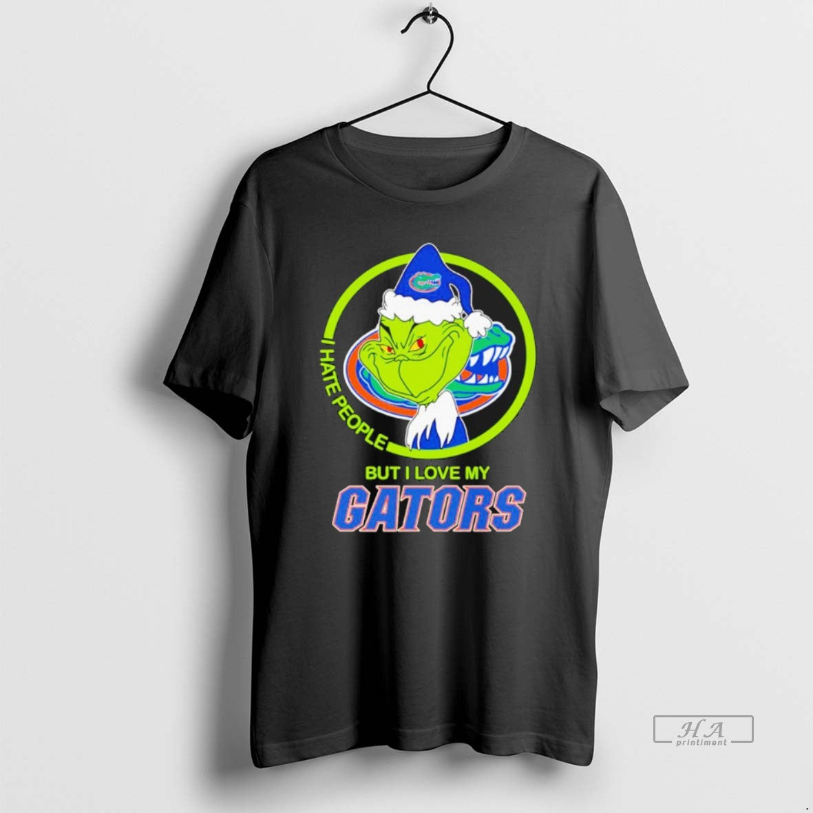 Official Grinch I Hate People But I Love My Florida Gators - clothing by TeeHivey.com