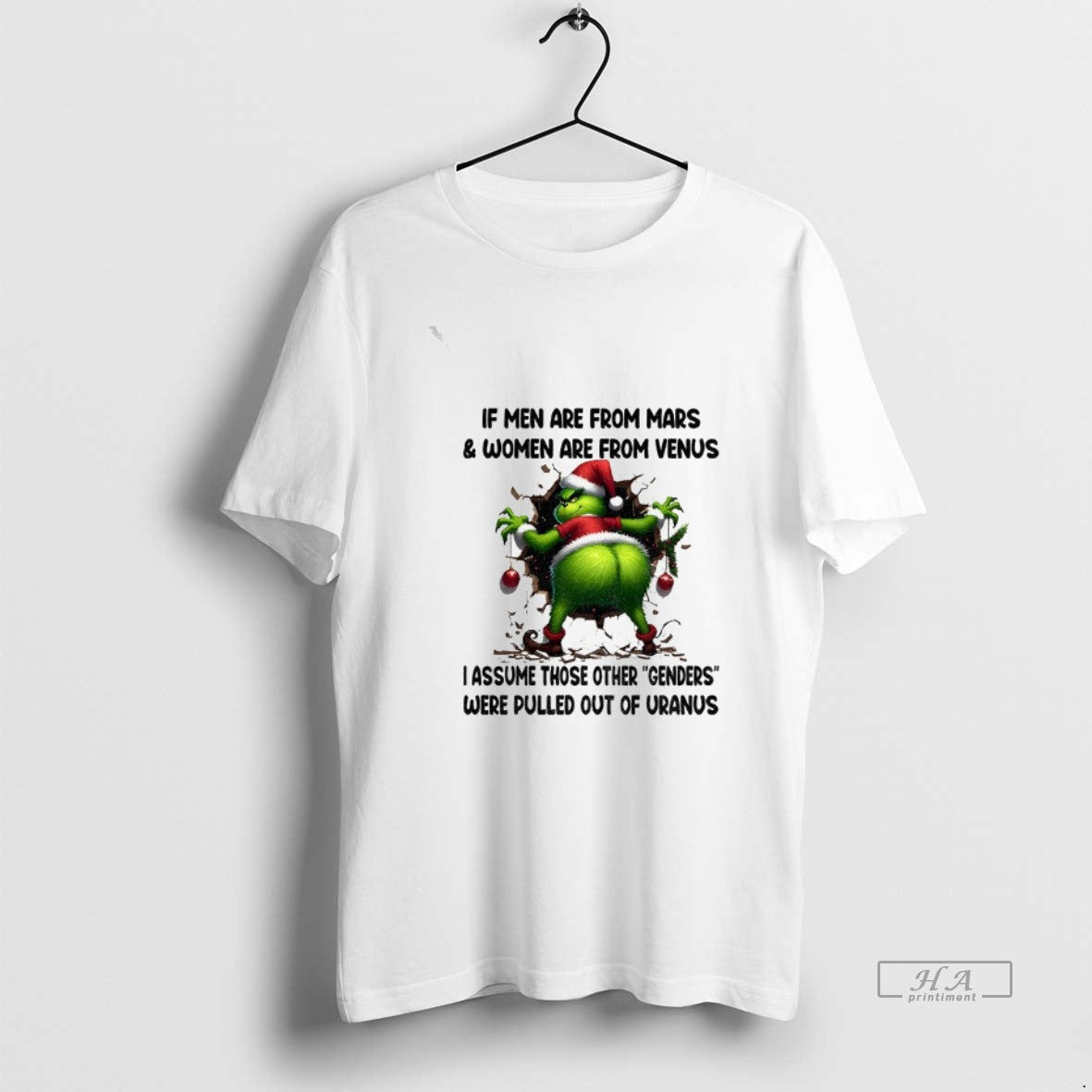 Official Grinch If Men Are From Mars Women Are From Venus I Assume Those Other - clothing by TeeHivey.com