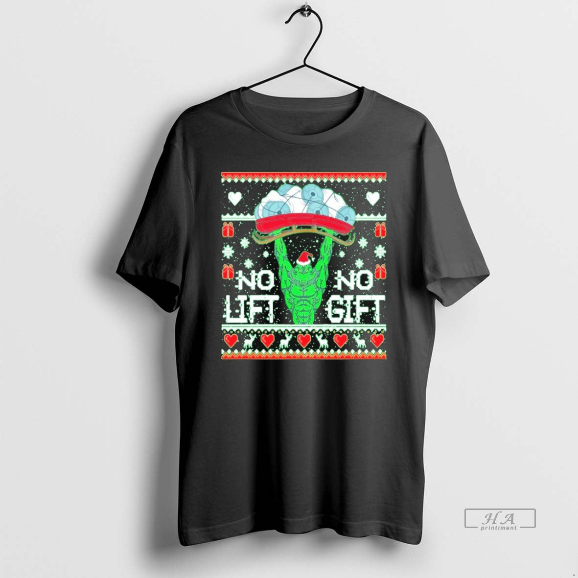 Official Grinch No Lift No Gift Christmas - clothing by TeeHivey.com