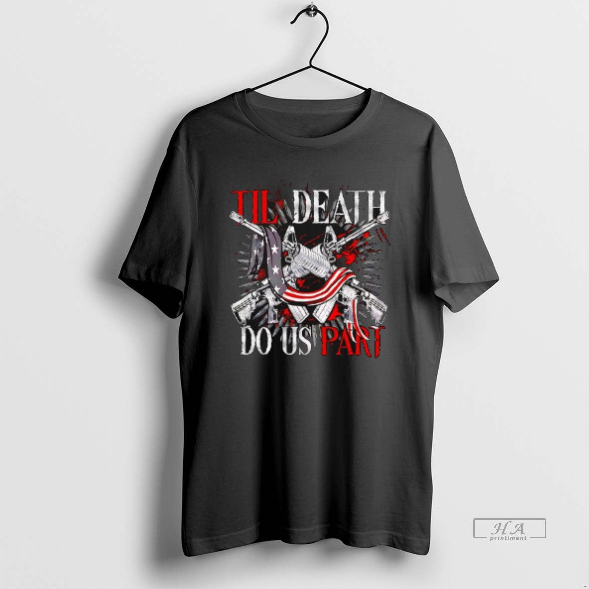 Official Guns Til Death Do Us Part - clothing by TeeHivey.com