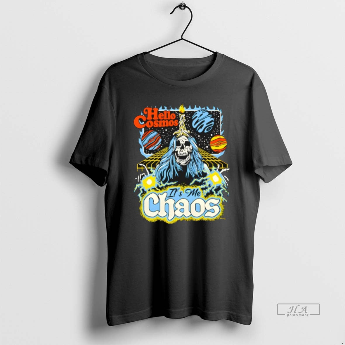 Official Hello Cosmos Its Me Chaos - clothing by TeeHivey.com