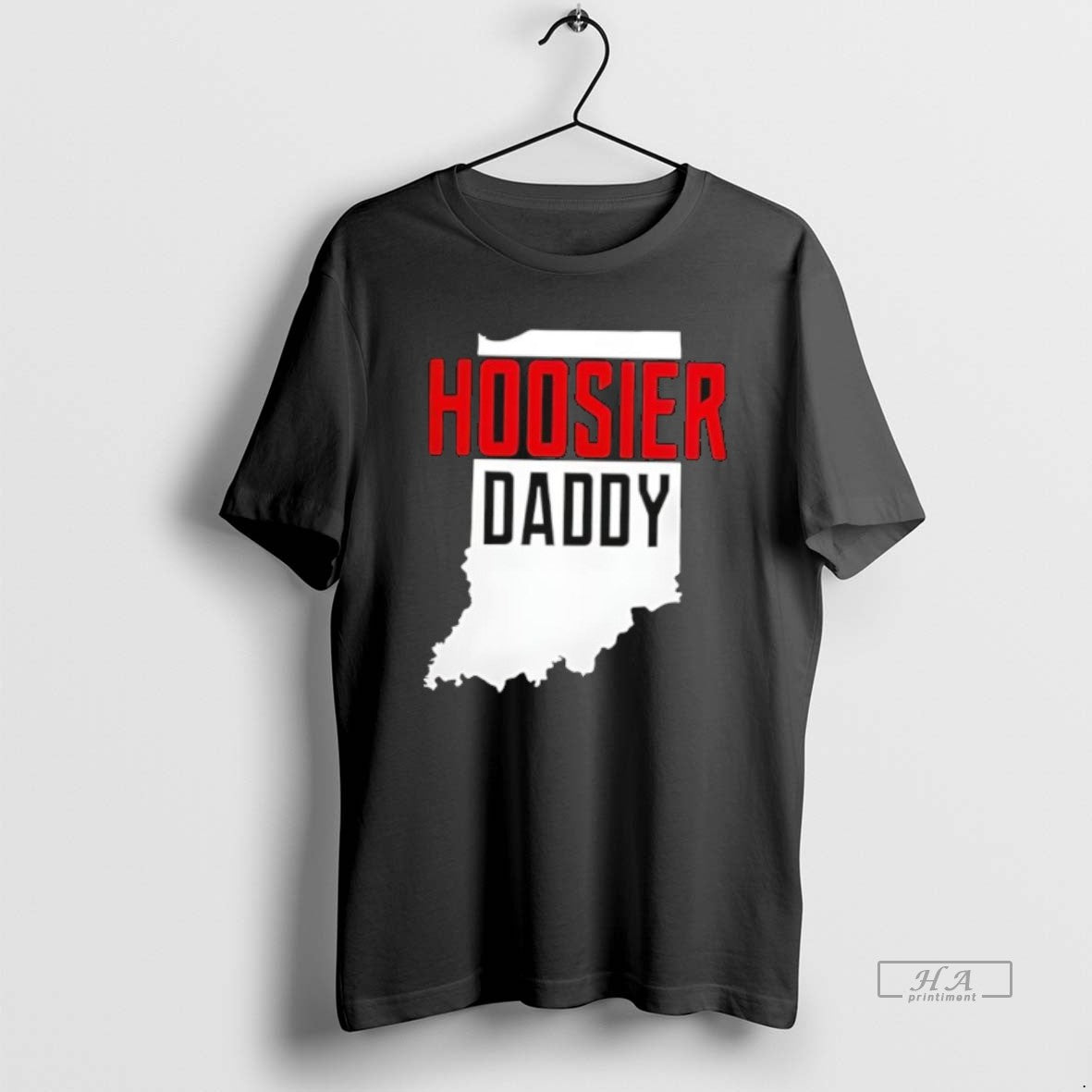 Official Hoosier Daddy Indiana State Map - clothing by TeeHivey.com