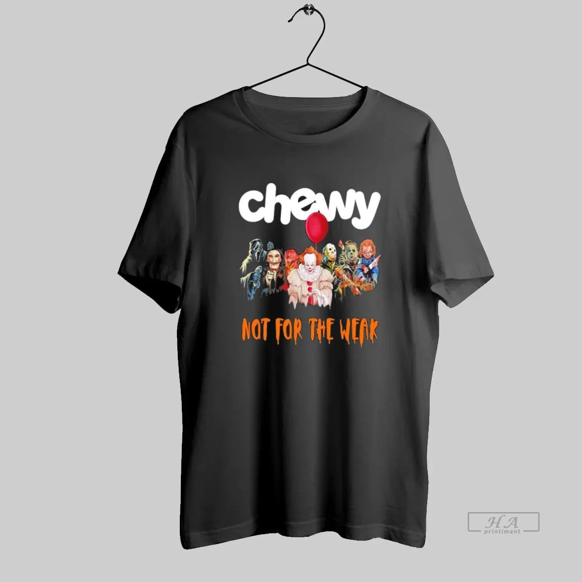 Official Horror Characters X Chewy Not For The Weak Halloween - clothing by TeeHivey.com
