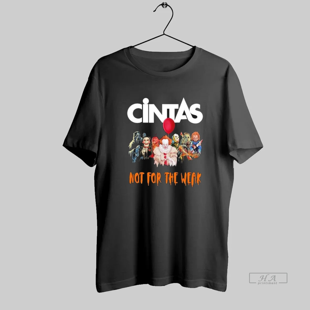 Official Horror Characters X Cintas Not For The Weak Halloween - clothing by TeeHivey.com