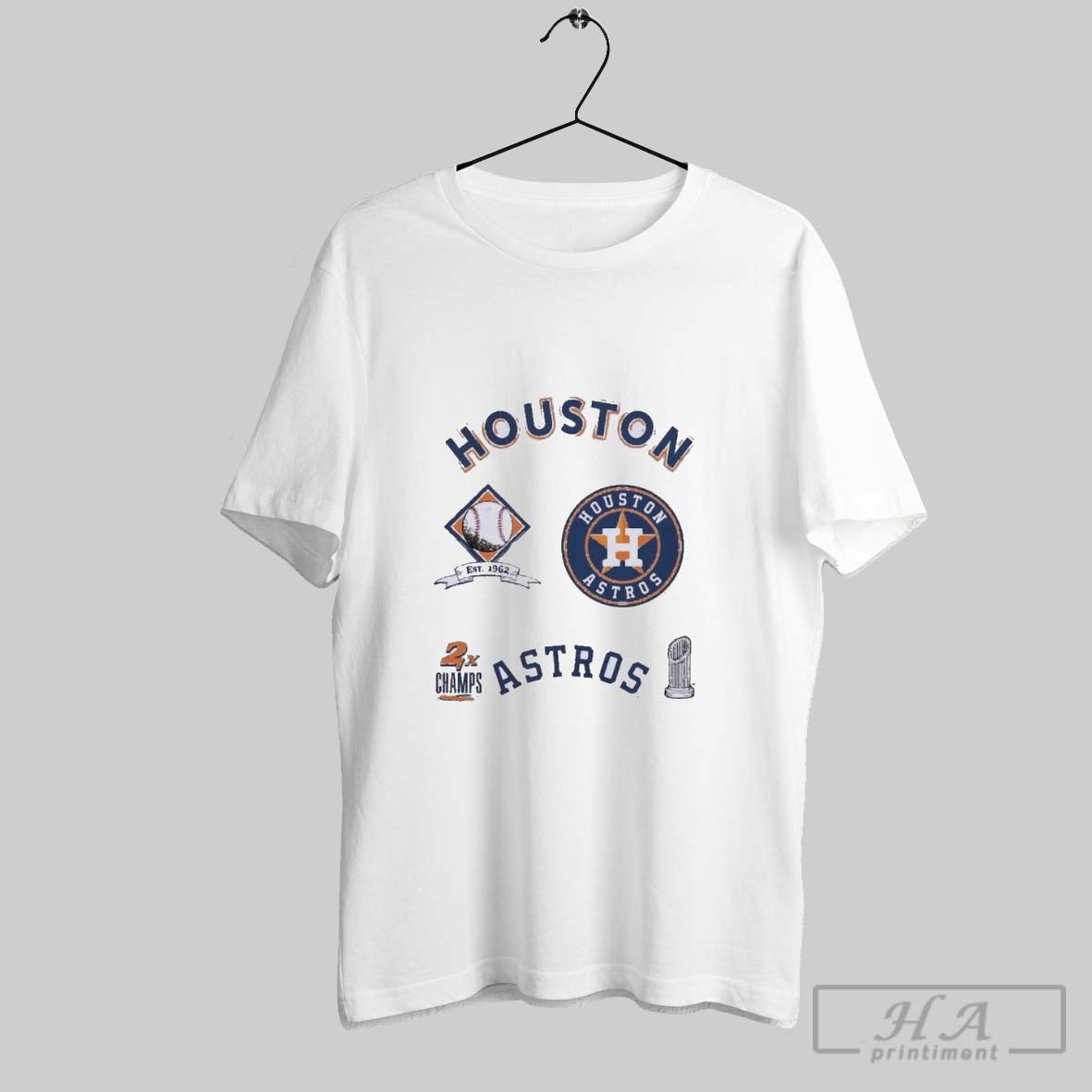 Official Houston Astros Defined 2x Champions - clothing by TeeHivey.com
