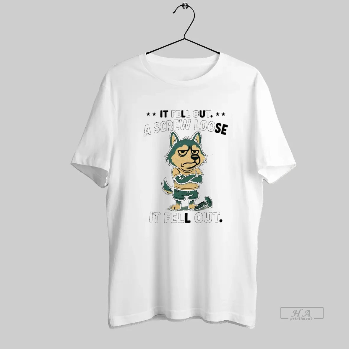 Official Husky It Fell Out A Screw Loose It Fell Out - clothing by TeeHivey.com