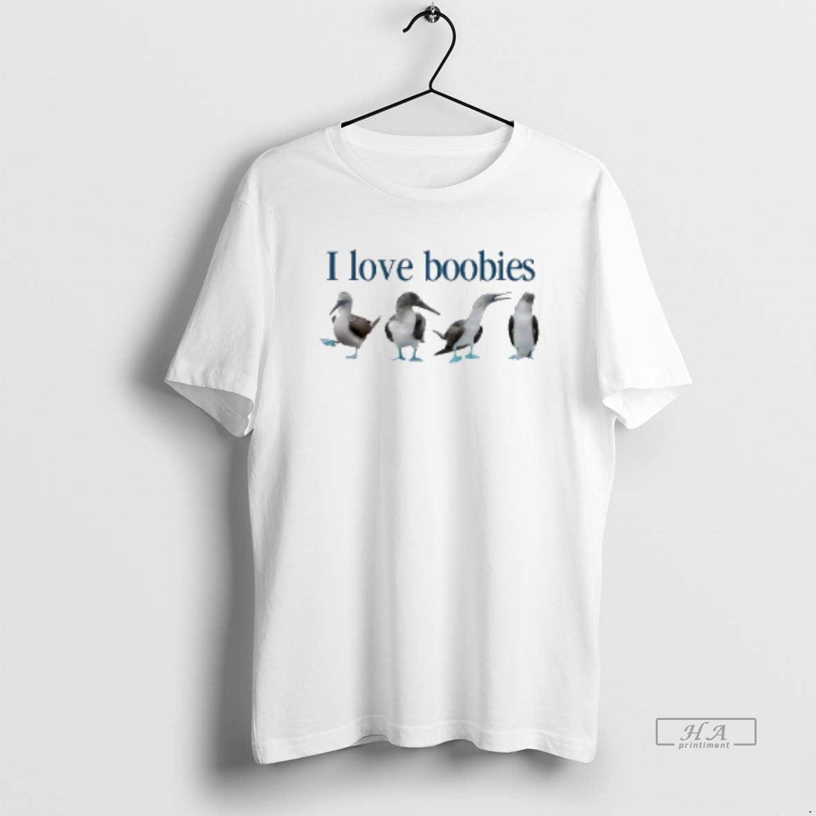 Official I Love Boobies Bird Graphic - clothing by TeeHivey.com