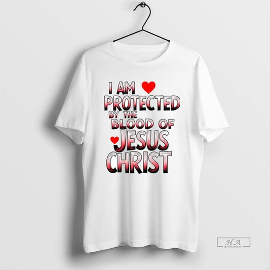 Official I Am Love Protected By The Blood Of Jesus Christ Ceramic Ceramic And Classic - clothing by TeeHivey.com