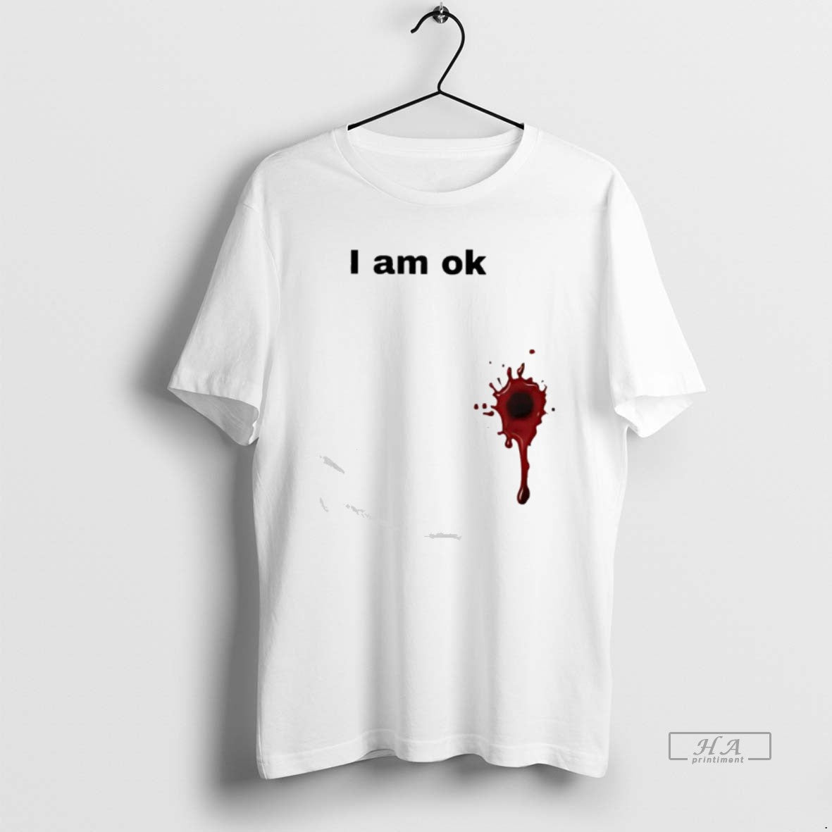 Official I Am Ok Bloom Graphic - clothing by TeeHivey.com