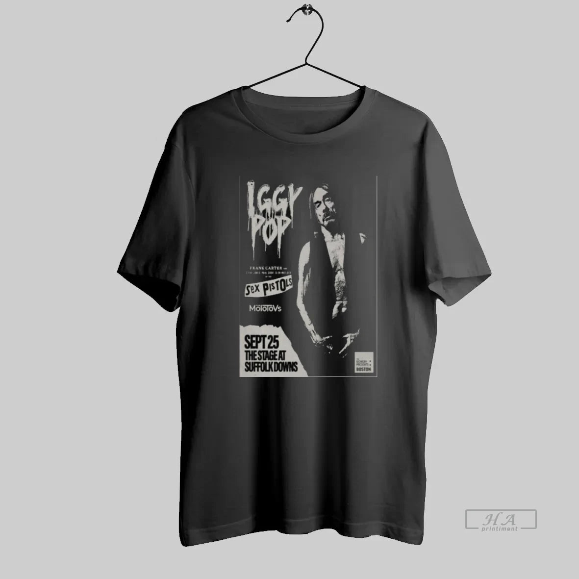 Official Iggy Pop Boston Ma Sept 25 2025 - clothing by TeeHivey.com