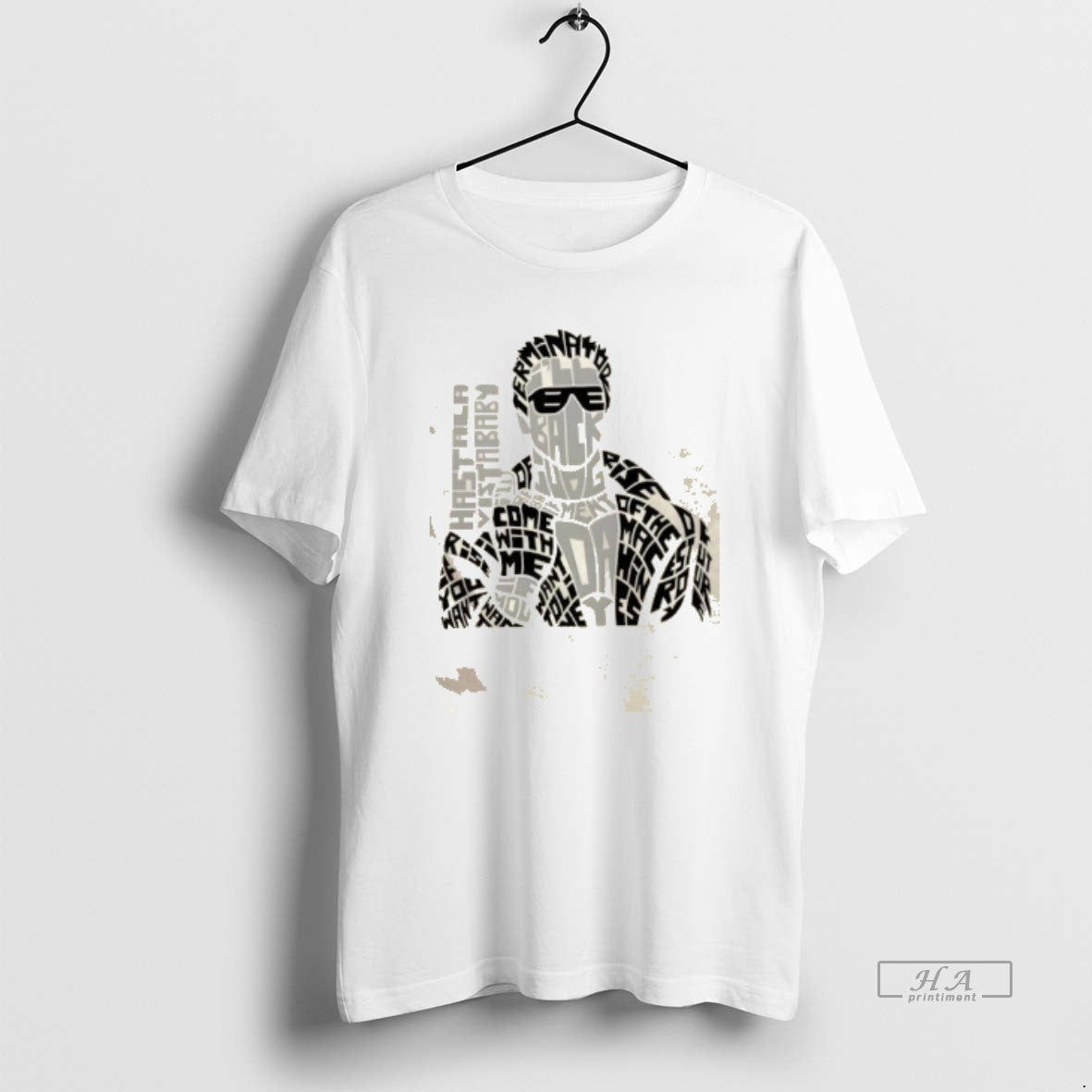 Official Ill Be Back Iconic Movie Quote Typography - clothing by TeeHivey.com
