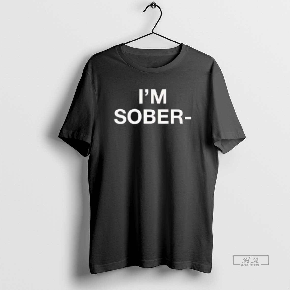Official Im Soberish Text - clothing by TeeHivey.com