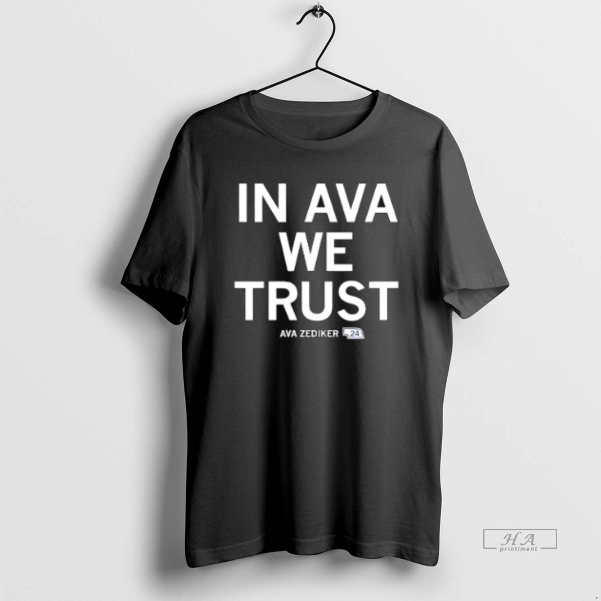 Official In Ava Zediker We Trust Creighton Bluejays Text - clothing by TeeHivey.com