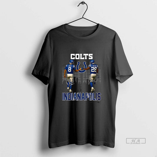 Official Indianapolis Colts Daniel Jones And Jonathan Taylor Signature - clothing by TeeHivey.com