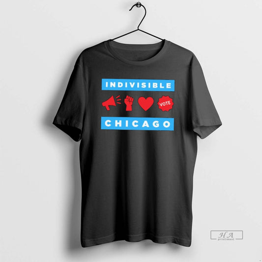 Official Indivisible Vote Chicago - clothing by TeeHivey.com