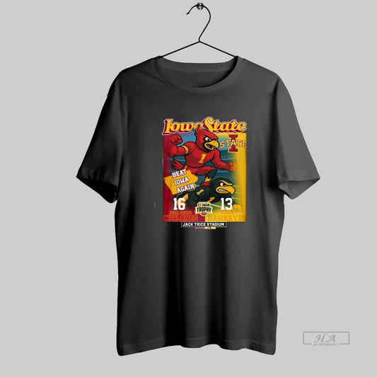 Official Iowa State Beat Iowa Again 2025 Cyclones 16 13 Hawkeyes - clothing by TeeHivey.com