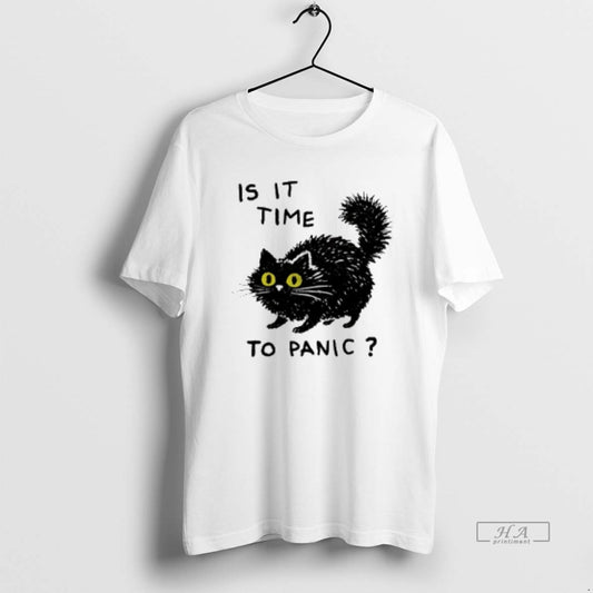 Official Is It Time To Panic Cat - clothing by TeeHivey.com
