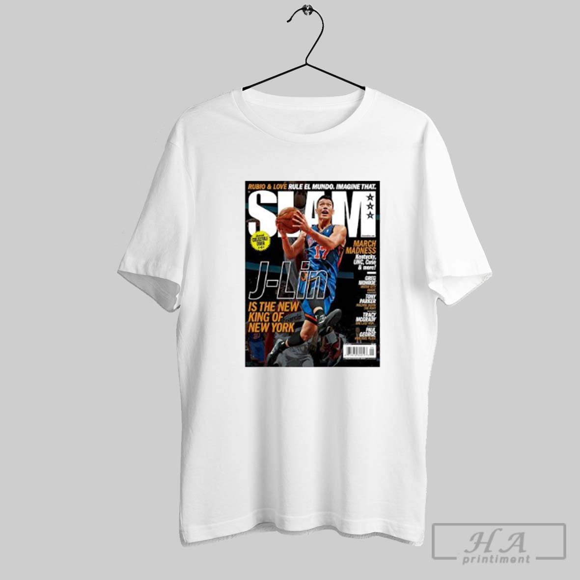 Official J Lin Is The New King Of New York Basketball Posters White - clothing by TeeHivey.com