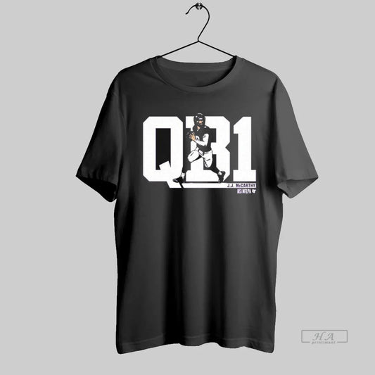 Official J J Mccarthy Qb1 - clothing by TeeHivey.com