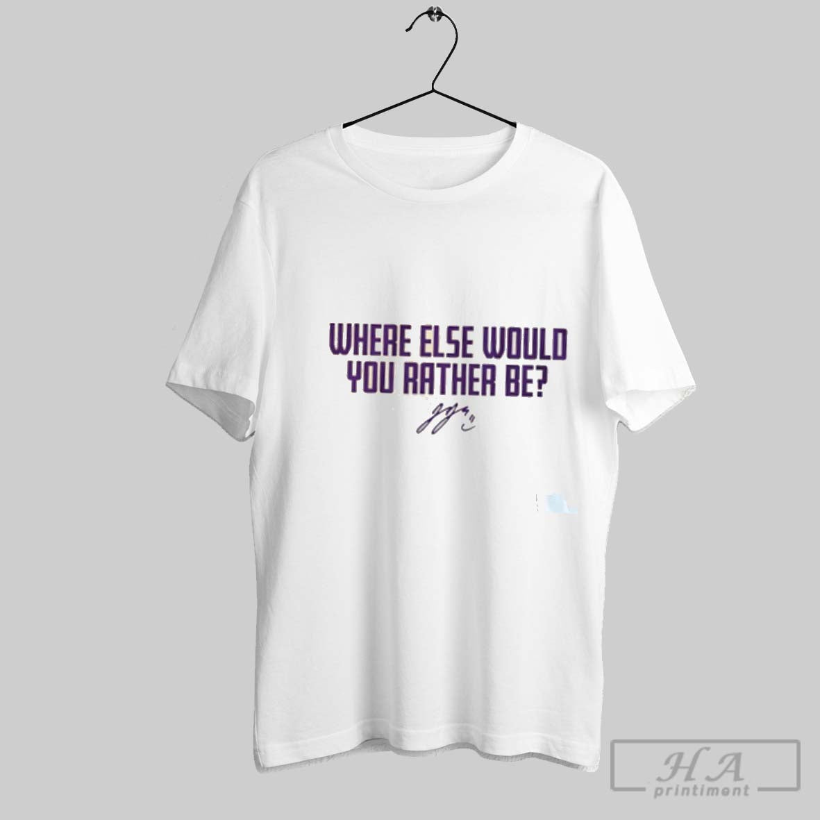 Official J J Mccarthy Where Else Would You Rather Be Minnesota Vikings - clothing by TeeHivey.com