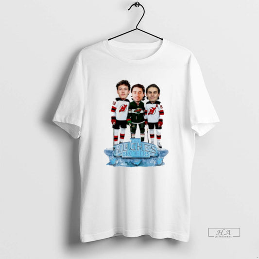 Official Jack Hughes Luke Hughes Quinn Hughes The Hughes Bowl Caricature - clothing by TeeHivey.com