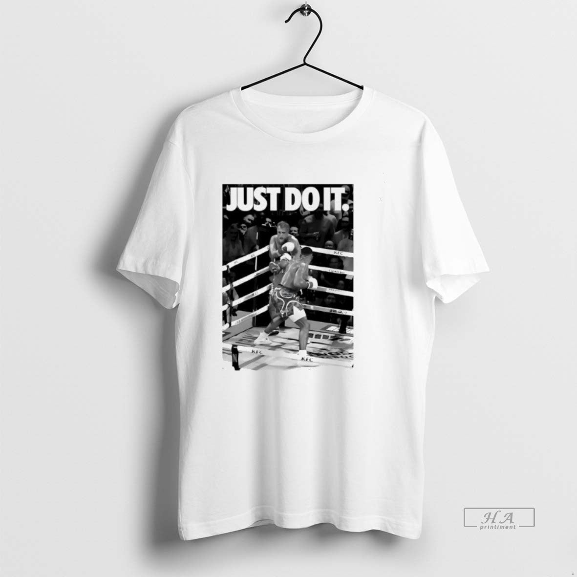 Official Jake Paul And Anthony Joshua Just Do It Boxing Match Image - clothing by TeeHivey.com
