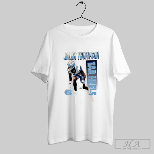 Official Jalon Thompson North Carolina Tar Heels Illustrated - clothing by TeeHivey.com
