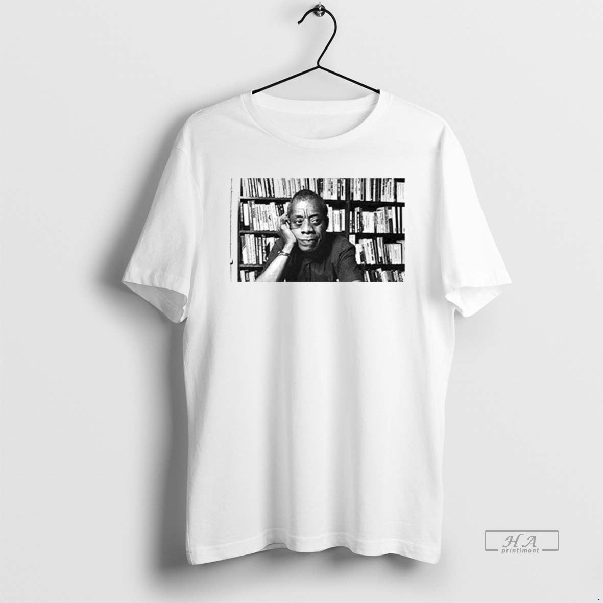 Official James Baldwin Library Portrait - clothing by TeeHivey.com