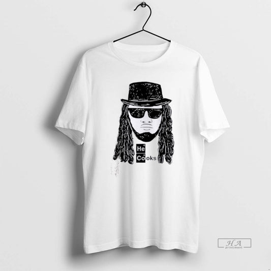 Official James Cook He Cooks Funny Science Portrait - clothing by TeeHivey.com