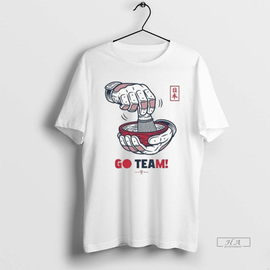Official Japan Tea Celebration Go Team Baseball Shirts