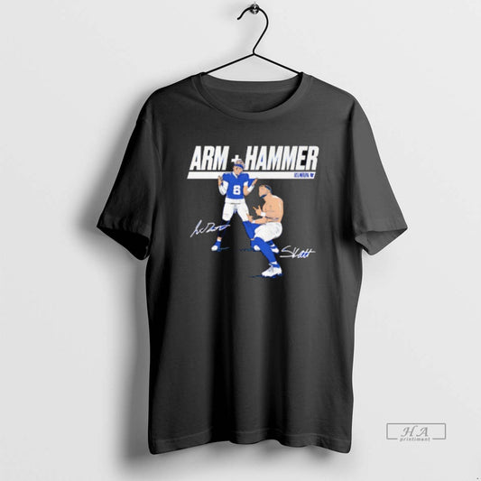 Official Jaxson Dart Cam Skattebo Arm Hammer Signatures - clothing by TeeHivey.com