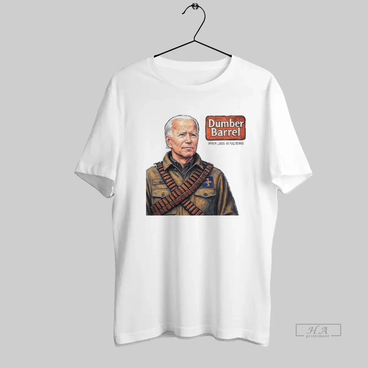 Official Joe Biden Dumber Barrel When Logos Go Full Retard - clothing by TeeHivey.com