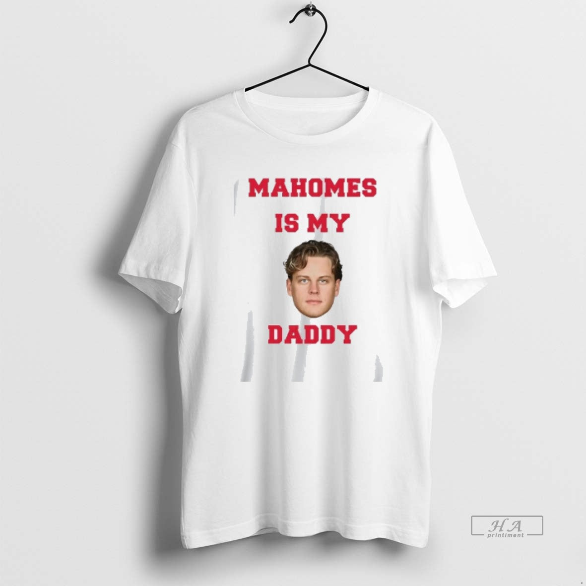 Official Joe Burrow Mahomes Is My Daddy - clothing by TeeHivey.com