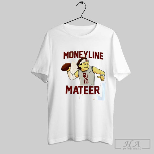 Official John Mateer Oklahoma Sooners Moneyline Mateer - clothing by TeeHivey.com