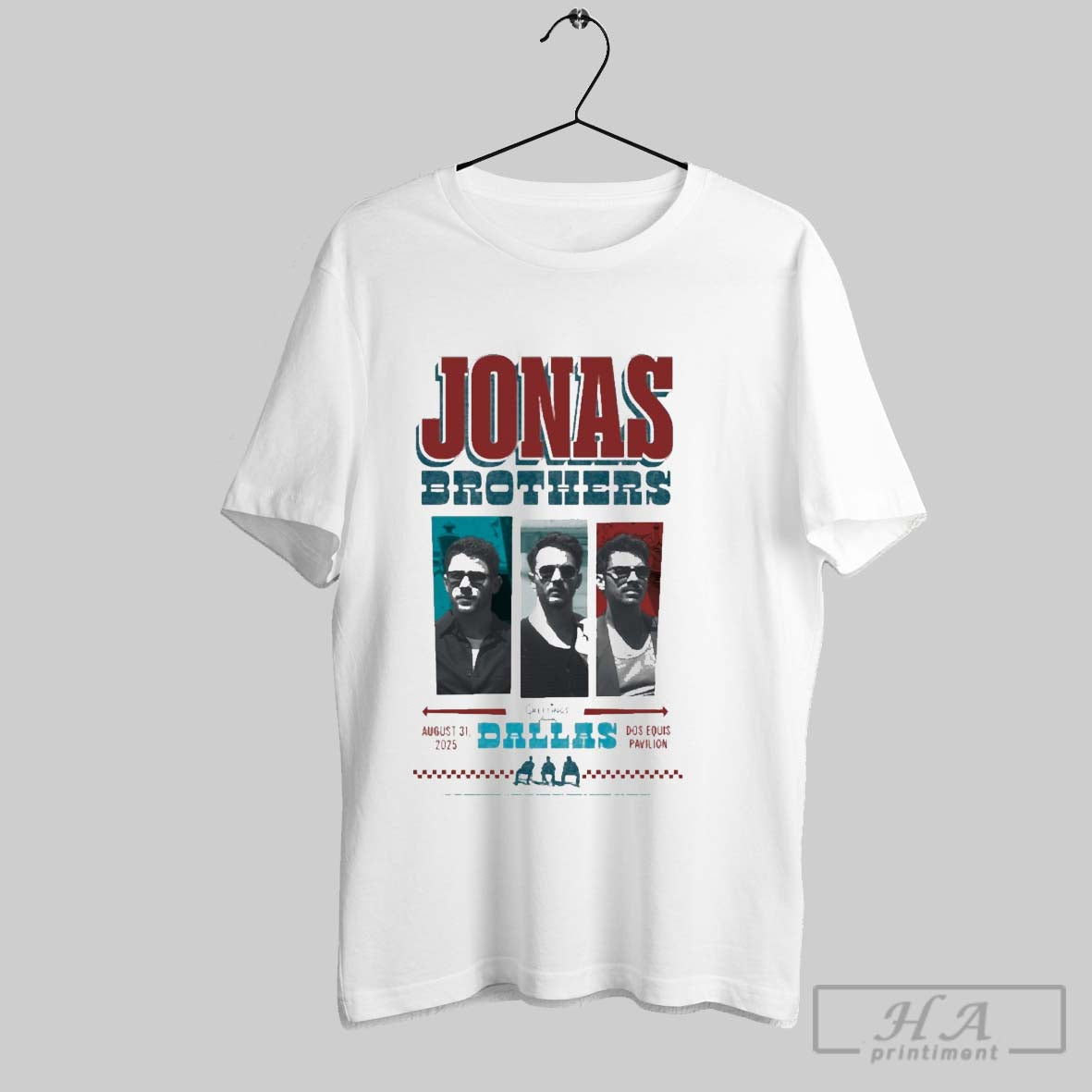 Official Jonas Brothers August 31 2025 Dos Equis Pavilion In Dallas Tx - clothing by TeeHivey.com