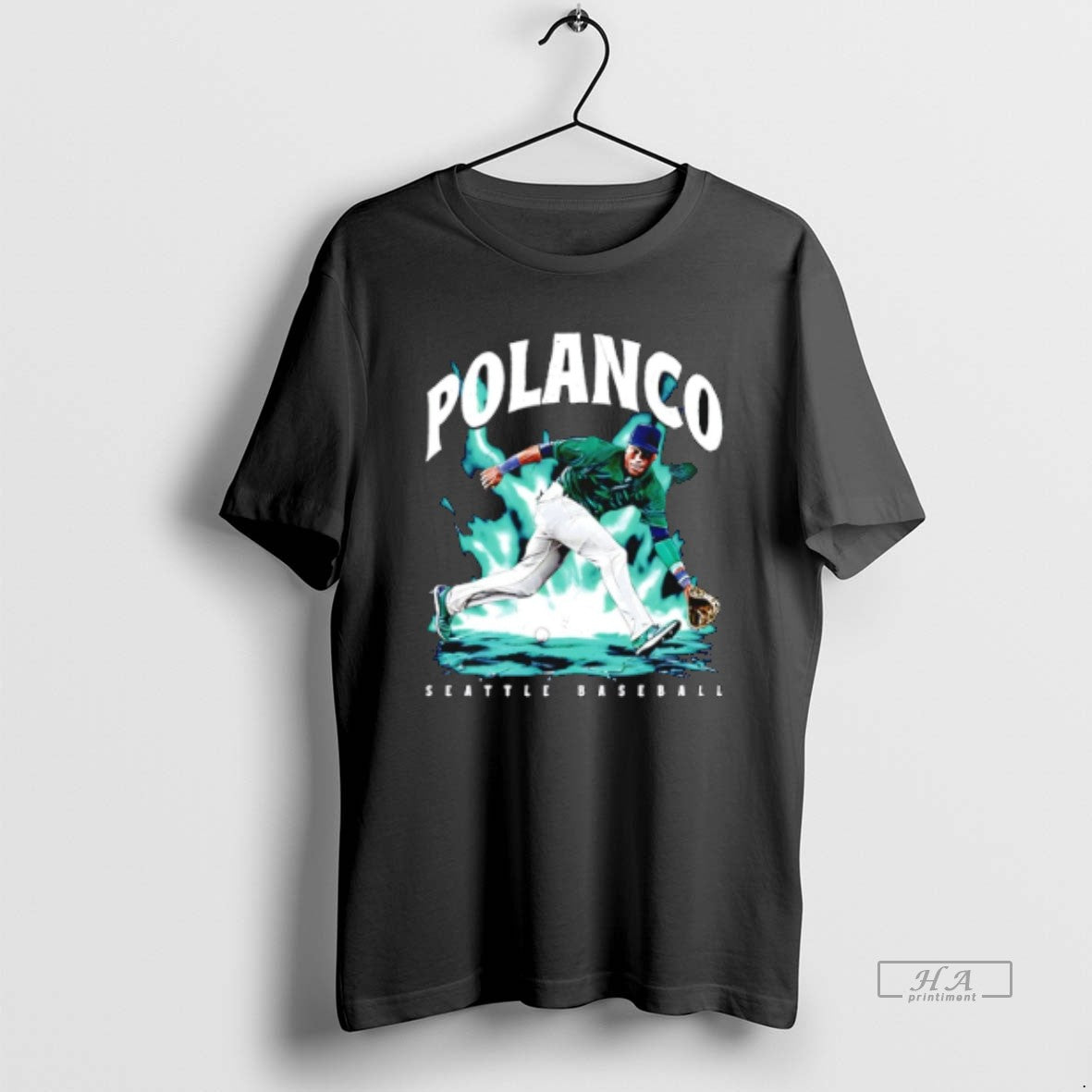 Official Jorge Polanco Seattle Mariners Aura Graphic - clothing by TeeHivey.com